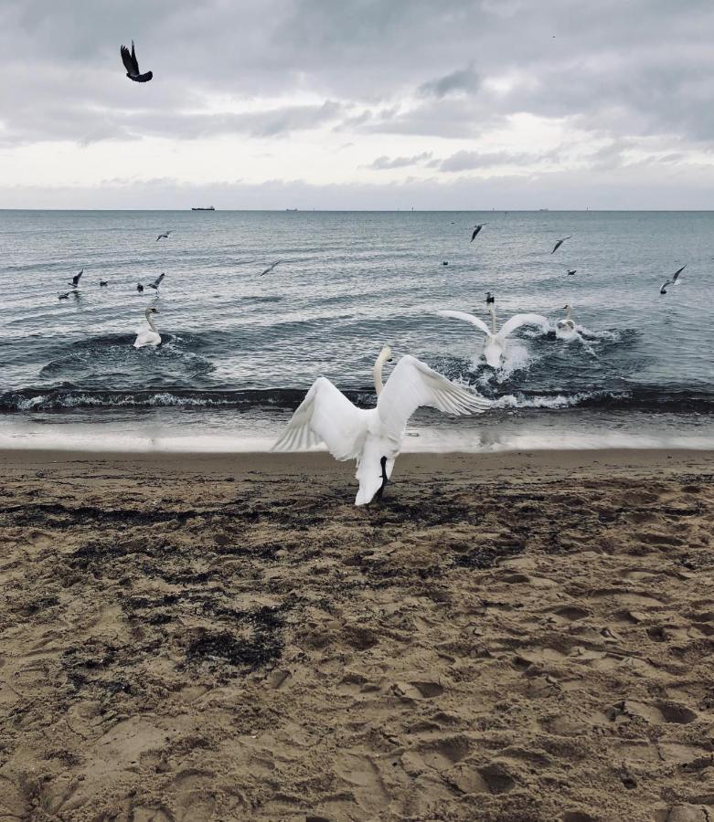 Apartament Z Widokiem Na Morze Danzica Esterno foto