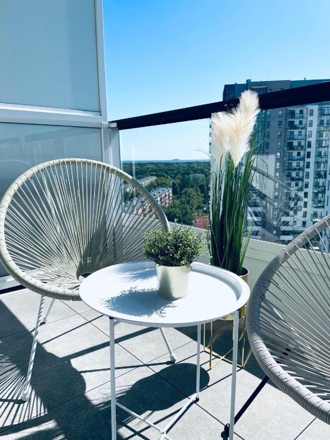 Apartament Z Widokiem Na Morze Danzica Esterno foto