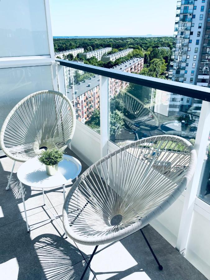 Apartament Z Widokiem Na Morze Danzica Esterno foto